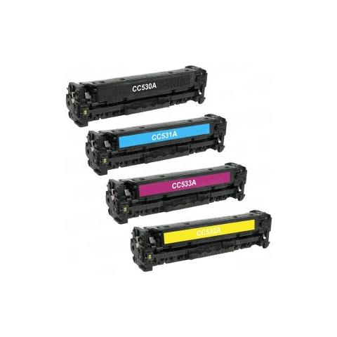 Yellow Universal Hp Cc532a/ce412a/cf382a Canon 718y-2.8k - Foto 1